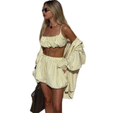 Ensemble Femme Chic Eté Rayé 5