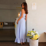 Ensemble Femme Chic Jupe Longue Été 1