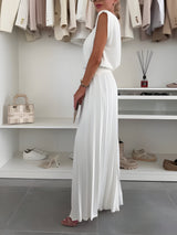 Magdalena | Ensemble Femme Chic Pantalon Fluide