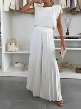 Magdalena | Ensemble Femme Chic Pantalon Fluide