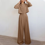 Ensemble Femme Chic Tailleur Pantalon 6