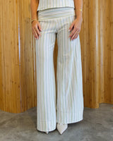 Ensemble Femme Chic à Rayures Été 3