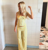 Ensemble Femme Chic à Rayures Été 5