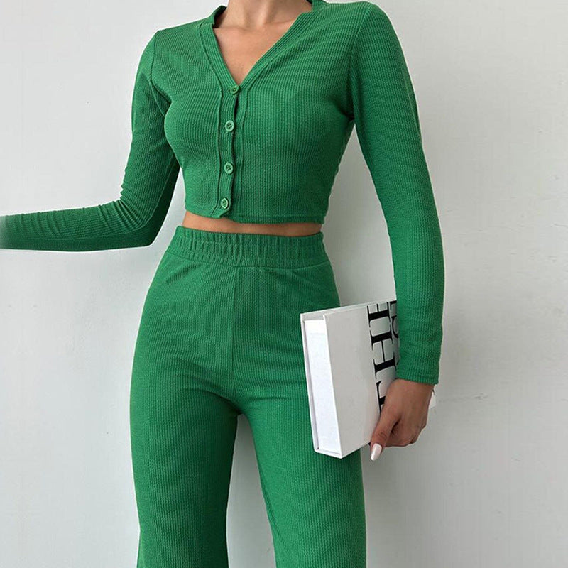 Ensemble Femme Chic en Tricot Deux Pièces 5