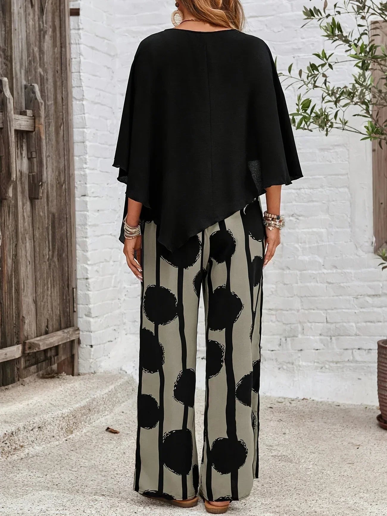 Ensemble Femme Confortable avec Taille Élastique 2