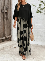 Ensemble Femme Confortable avec Taille Élastique 4