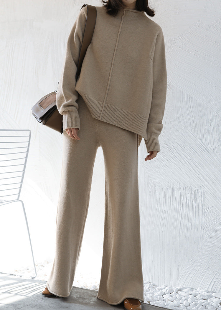 Ensemble Femme Confortable en Maille Ample 1