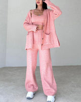 Ensemble Femme Confortable en Tricot 2