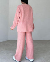 Ensemble Femme Confortable en Tricot 4