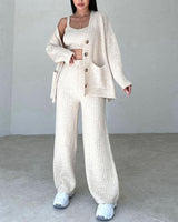 Ensemble Femme Confortable en Tricot 8