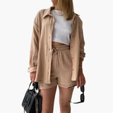 Ensemble Femme Décontracté Élégant Été 0