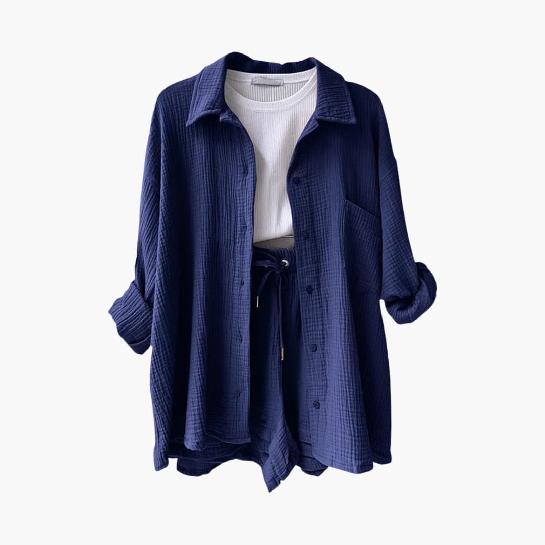 Ensemble Femme Décontracté Élégant Été 6