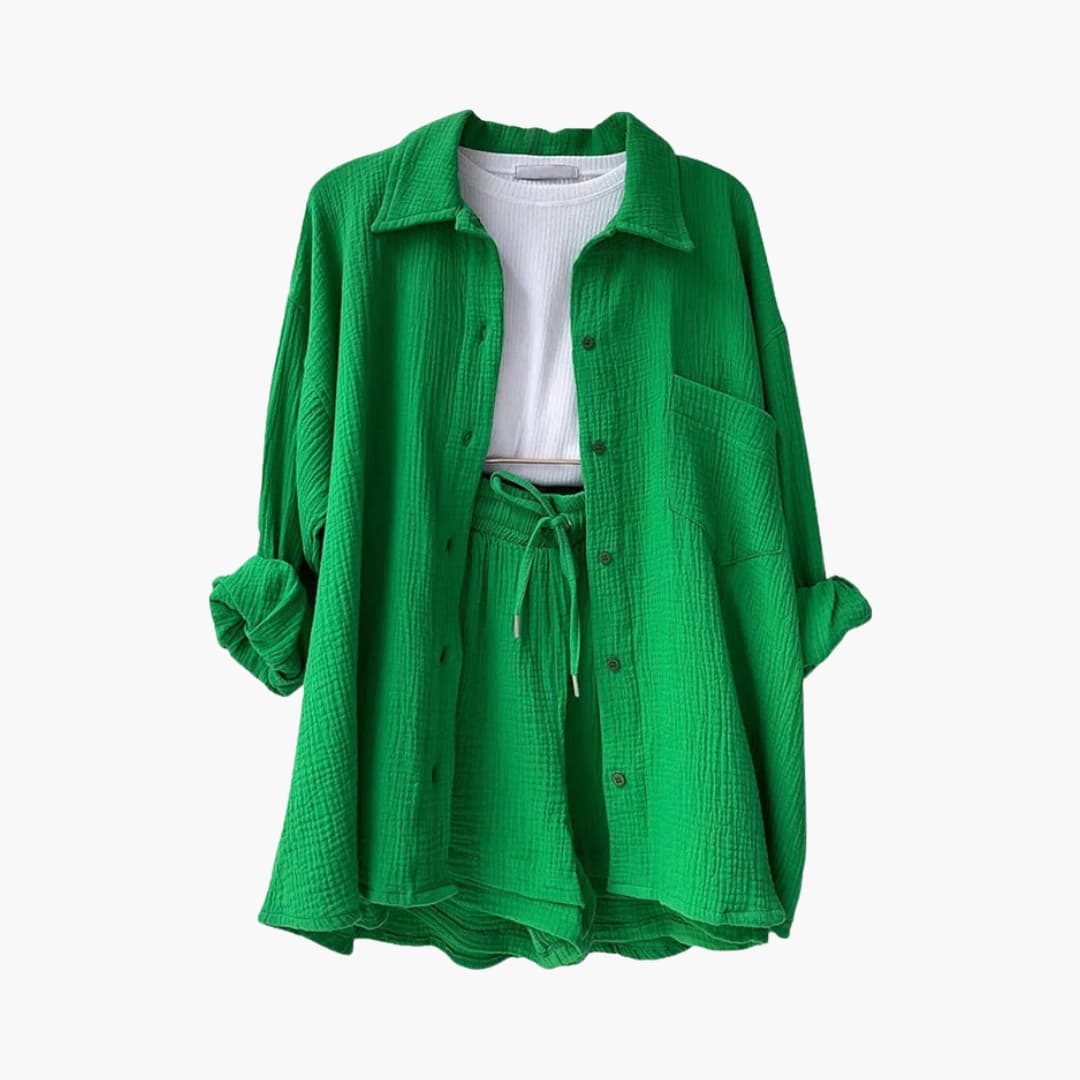 Ensemble Femme Décontracté Élégant Été 8