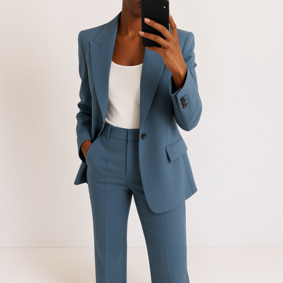 Ensemble Femme Élégant Chic Décontracté 0