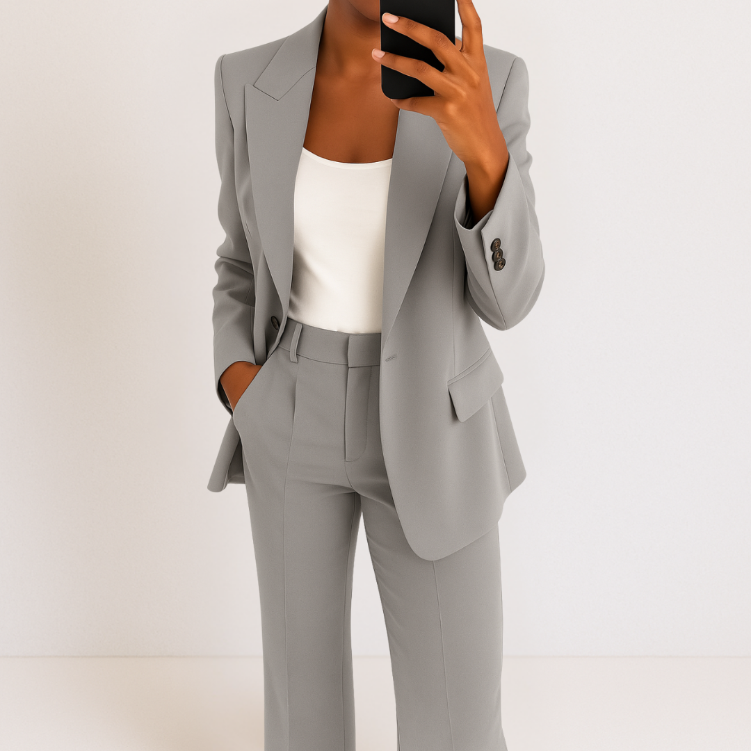Ensemble Femme Élégant Chic Décontracté 2