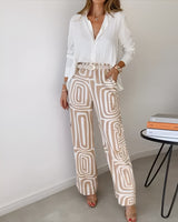 Roselyn | Ensemble Femme Élégant Tailleur Pantalon