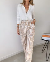 Roselyn | Ensemble Femme Élégant Tailleur Pantalon