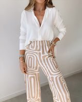 Roselyn | Ensemble Femme Élégant Tailleur Pantalon
