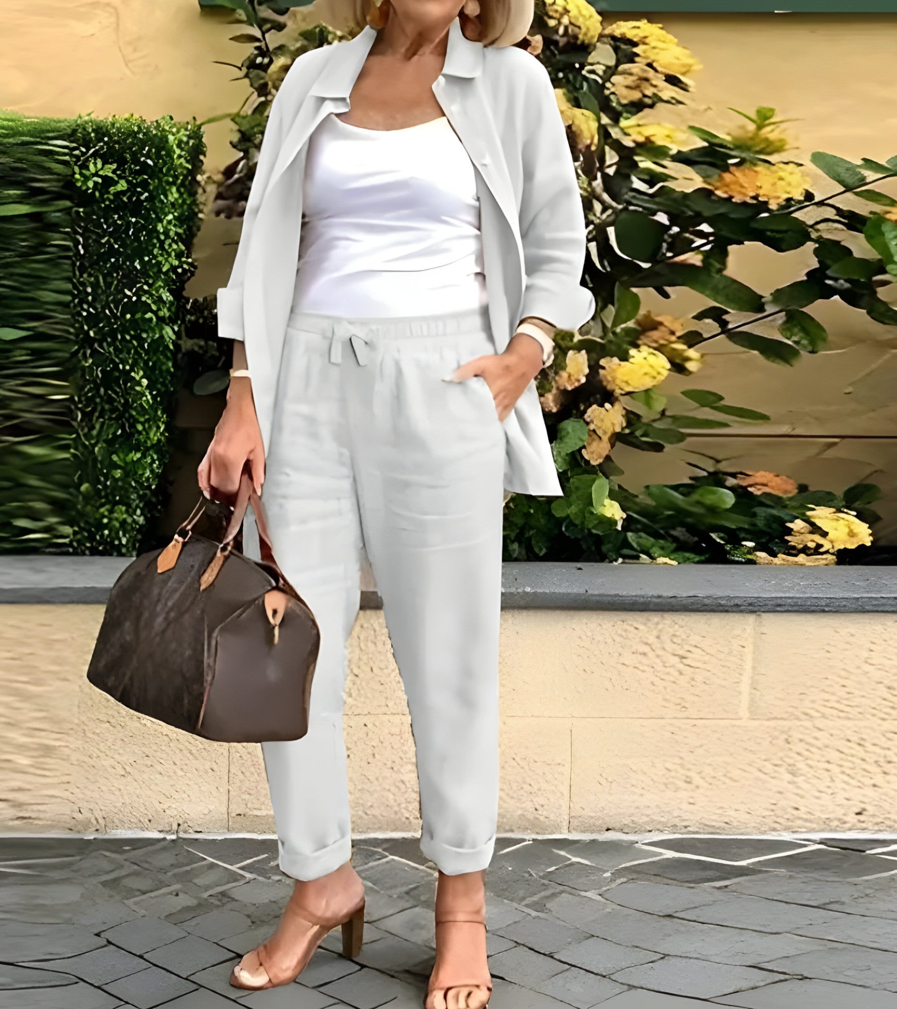 Misty | Ensemble Femme Lin et Coton Élégant