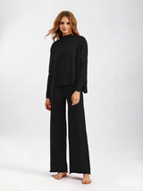 Ensemble Femme Pull Pantalon Oversized 1