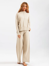 Ensemble Femme Pull Pantalon Oversized 2