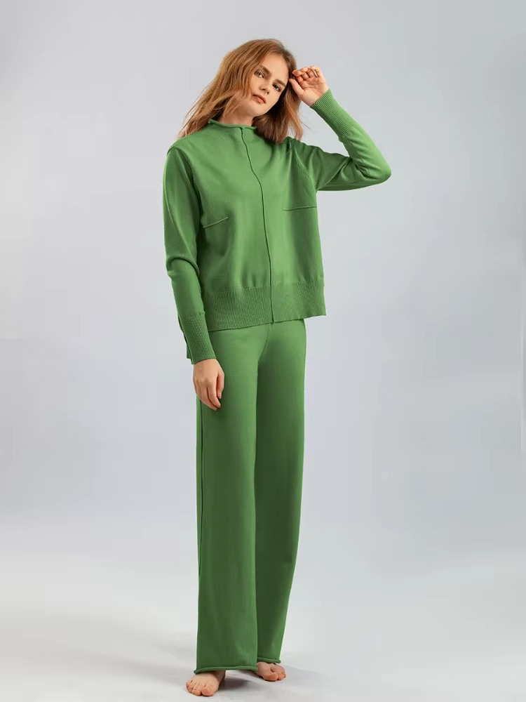 Ensemble Femme Pull Pantalon Oversized 3