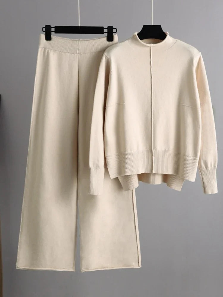 Ensemble Femme Pull Pantalon Oversized 6