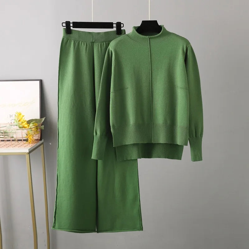Ensemble Femme Pull Pantalon Oversized 8