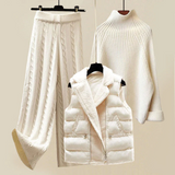 Ensemble Femme Tricot Cosy Élégant 0
