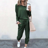 Ensemble Jogging Femme Décontracté Deux Pièces 5