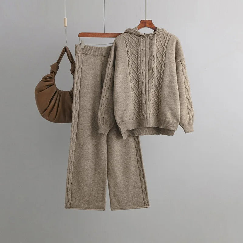 Ensemble Oversize Femme Confort Tricot 0