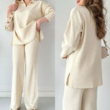 Ensemble Pantalon Large Élégant pour Femmes 0
