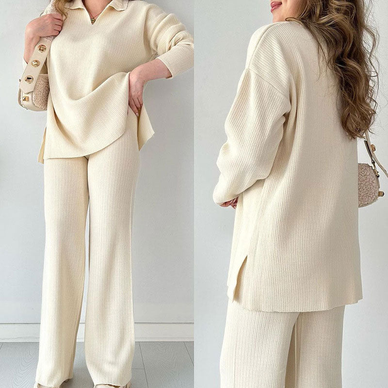 Ensemble Pantalon Large Élégant pour Femmes 0