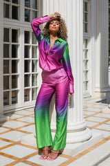 Ensemble Sport Femme Imprimé Coloré 0