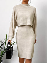 Ensemble Tailleur Femme Chic Manches Longues 0