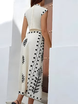 Cordelia | Ensemble Tailleur Femme Chic à Imprimé