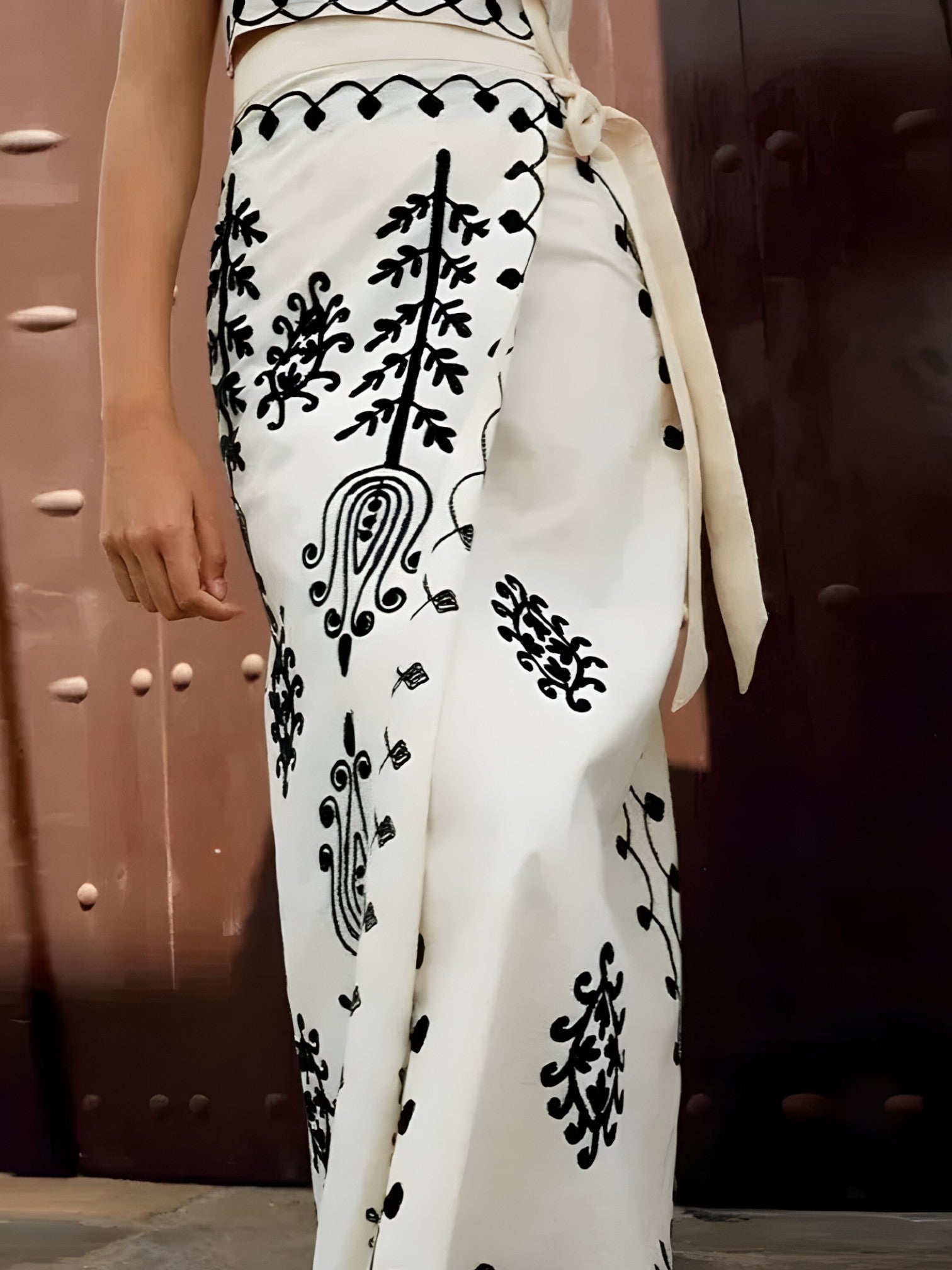 Cordelia | Ensemble Tailleur Femme Chic à Imprimé