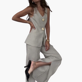 Ensemble Tailleur Femme Élégant 2 Pièces 1