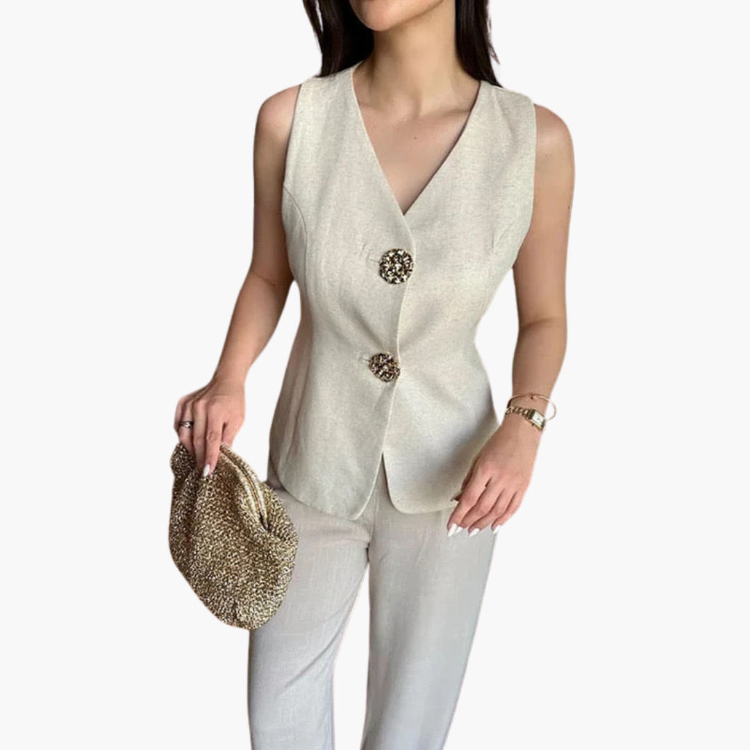 Ensemble Tailleur Femme Élégant 2 Pièces 3