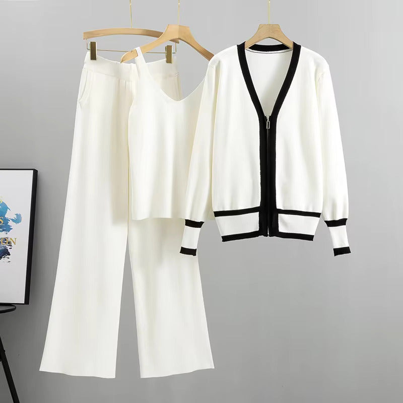 Ensemble Tailleur Femme Élégant 3 Pièces 0