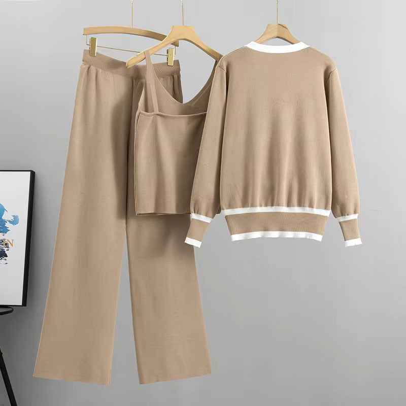 Ensemble Tailleur Femme Élégant 3 Pièces 1