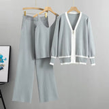 Ensemble Tailleur Femme Élégant 3 Pièces 4