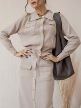 Remy | Ensemble Tailleur Femme Élégant Blazer Jupe