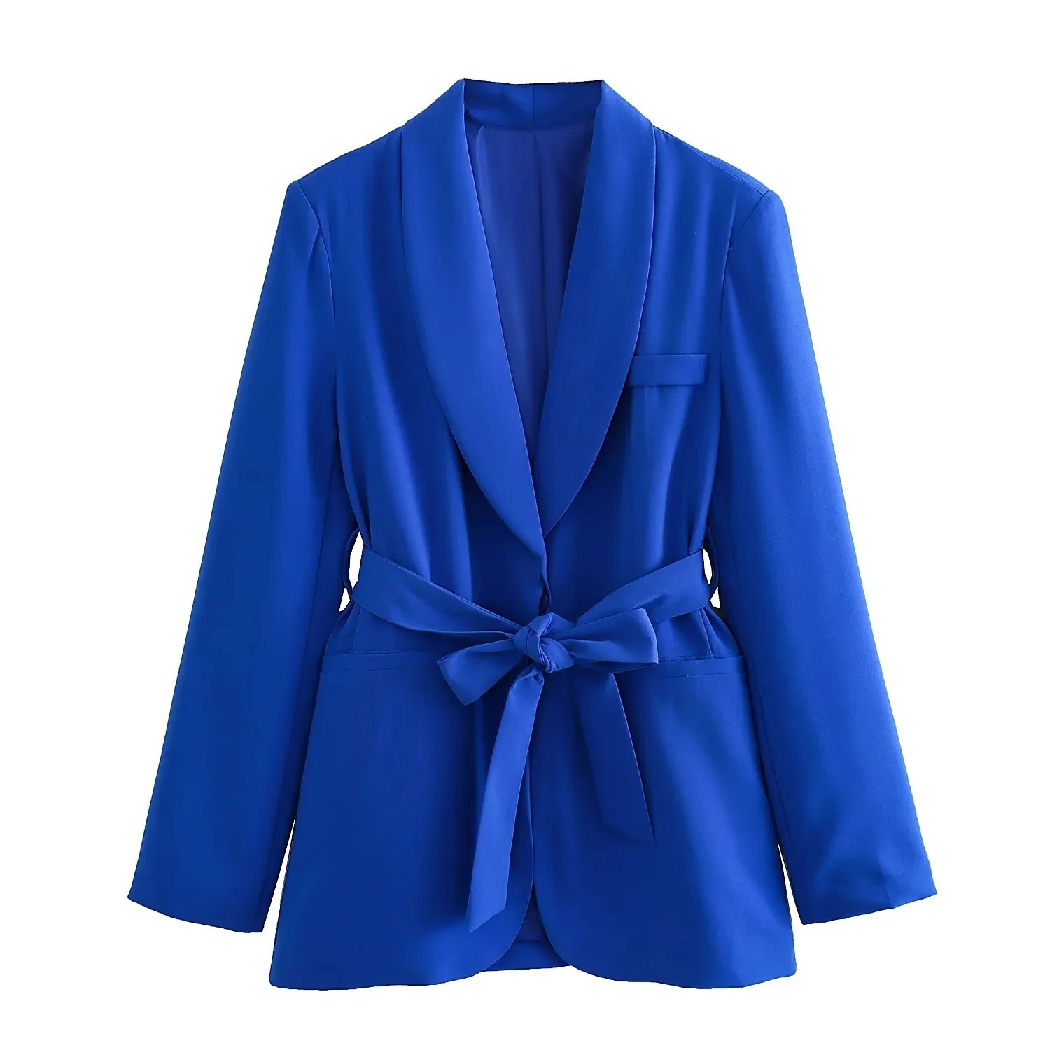 Ensemble Tailleur Femme Élégant Blazer Pantalon 7