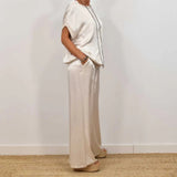 Ensemble Tailleur Femme Élégant Deux Pièces 4