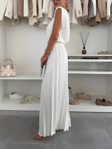 Mercy | Ensemble Tailleur Femme Élégant Sans Manches
