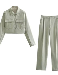 Damen Tailleur-Set mit Jacke und Hose