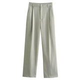 Ensemble Tailleur Femme Élégant avec Veste et Pantalon 5