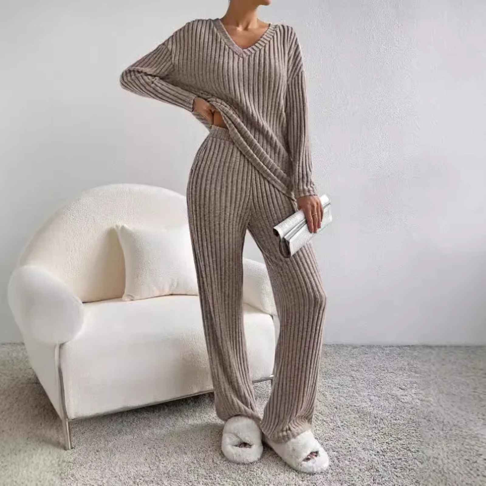 Ensemble de Tricot Pratique pour Femmes 0