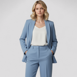 Ravenna | Ensemble Tailleur Pantalon Femme Élégant en Polyester
